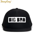 DongKing-Chapeau de camionneur pour enfants casquette BIG BRO chapeaux BIG SIS chapeau Snapback