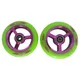 110mm Pro Stunt/Push/Kick Scooter Roues 88A PU Roulements ABEC-9 Roues En Aluminium Core Accessoires