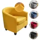 Housses de fauteuils club élastiques lavables housse de chaise en tissu velours housses de canapé