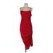 Lulus Casual Dress - Bodycon: Red Dresses - Women's Size Medium