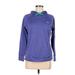 Adidas Pullover Hoodie: Blue Tops - Women's Size Medium