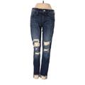 Express Jeans Jeans - High Rise: Blue Bottoms - Women's Size 2