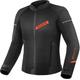 SHIMA X-Mesh 2.0 Motorcycle Textile Jacket, black-red, Size XL