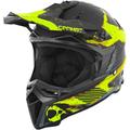 Germot GM 540 Motocross Helmet, black-grey-yellow, Size M