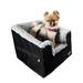 Black Collasipble Bucket Booster Rectangle Pet Seat, Small