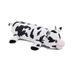 Plush Cow Dog Toy, XX-Large, White