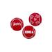 Valentines SqueakAir Balls Dog Toy, Small, Red