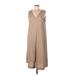 Philosophy Republic Clothing Casual Dress - Slip dress: Tan Solid Dresses - Women's Size Large