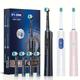 Electric Toothbrush, Adult Rechargeable Fully Automatic Intelligent Toothbrush For Student/men/women/couple, Deep Cleaning Teeth Cleaner