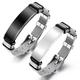 European And American Titanium Steel Bracelet Mesh Belt Glossy Stainless Steel Bracelet Jewelry For Men And Women