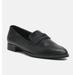 Rag & Co Nadia Leather Penny Loafers - Black - US 7