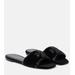 Eleanor Pave Velvet Slides