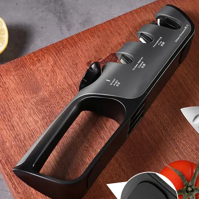 Knife Sharpener 5 in 1 Adjustable Angle Kitchen Grinding Machine Professional Knife Scissors