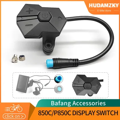 BAFANG 850C P850C Display Switch Controller Button 4 Pin Waterproof Plug Electric Bicycle Accessories Ebike Parts