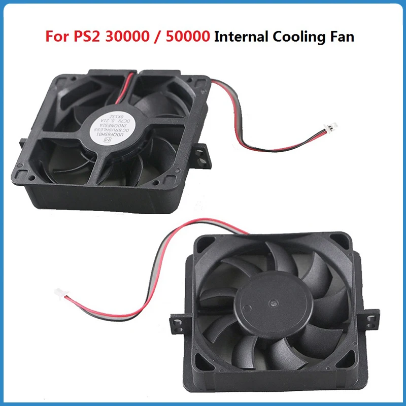 DC 7V Internal Inner Cooling Fan Replacement For Sony PS2 30000 50000 Thick Machine Host Cooler Fan Accessories Repair Parts