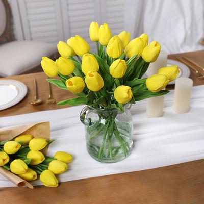 3 Tulip Branches: Perfect Mother's Day Gift to Brighten Mom's Day with Lasting Beauty