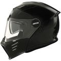 Simpson Darksome Solid 06 Klapphelm, schwarz, Größe L