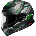 Shoei NXR 2 Capriccio Helm, schwarz-grün, Größe XL