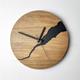 Large Wall Clock Wall Clocks Battery Operated Silent Non-Ticking Decorative Modern Farmhouse Unique Analog Wood Clock for Living Room Bedroom Office Dining Room