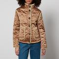 Quilted Satin Jacket