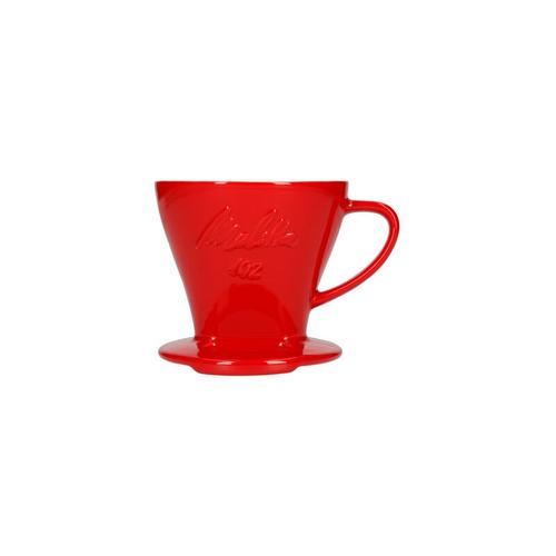 Melitta Porzellan-Kaffeetropfer 102 – Rot