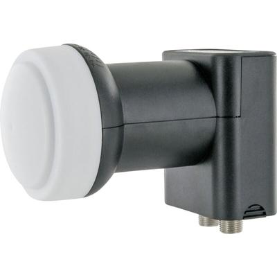 Schwaiger - Twin LNB2 digital anthrazit mit Wetterschutz für 2 Teilnehmer lnb & Switch