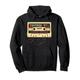 Vintage 1974 Cassette Tape 50th Birthday 50 Years Old Pullover Hoodie