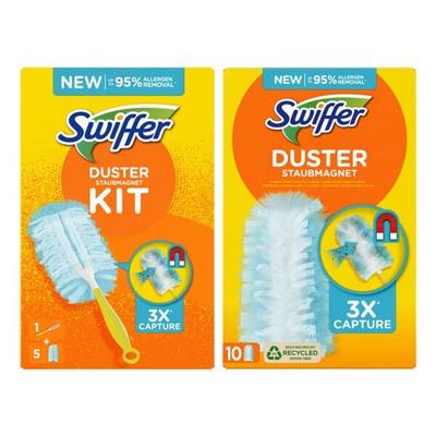 Staubwischer »Duster Staubmagnet« Starter-Kit Griff + 15 Tücher, Swiffer