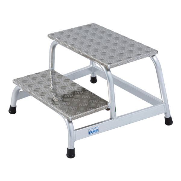 Krause Montagetritt »STABILO« 2 Stufen grau, 68x40x53 cm Image