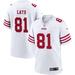 Cameron Latu Men's Nike White San Francisco 49ers Game Custom Player Jersey