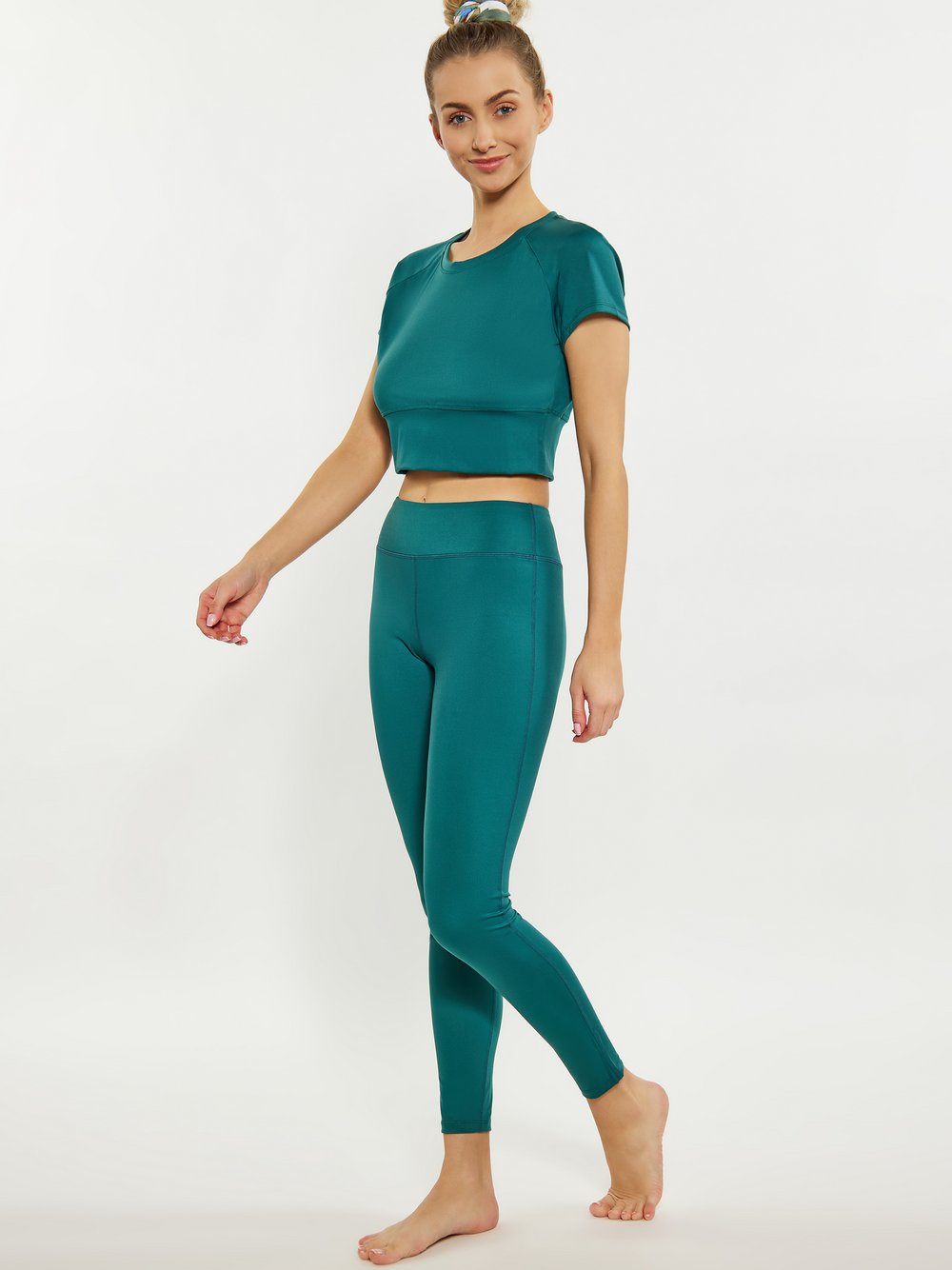 IZIA Crop-Top Damen petrol, XL/XXL Image