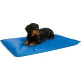 Dog Cooling Mat Cooling Dog Beds for Small Dogs Dog Cooling Mat for Dog Carrier Outdoor Dog Bed Cooling Pad for Dog Pet Cooling Mat - Blue Small 17 X 24 Inches 24.0\
