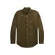 Polo Ralph Lauren Herren Leinenhemd Custom Fit Langarm, khaki, Gr. L