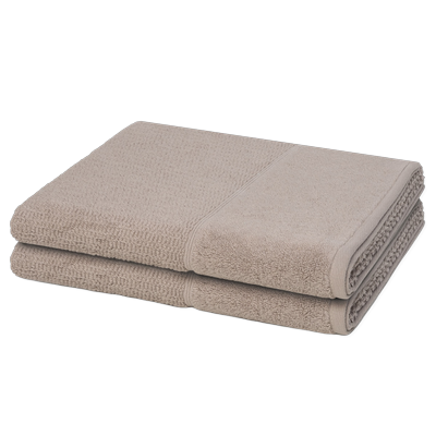 Möve Pearl 2er Set Duschtuch Cashmere Grau Image