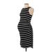Liz Lange Maternity for Target Casual Dress: Black Stripes Dresses - Women's Size Small