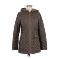 Laundry by Shelli Segal Coat: Brown Jackets & Outerwear - Women's Size Small