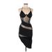Fashion Nova Casual Dress - Bodycon: Black Dresses - New - Women's Size Medium