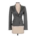 Ted Baker London Wool Blazer Jacket: Gray Jackets & Outerwear - Women's Size 2