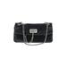 MICHAEL Michael Kors Leather Clutch: Black Solid Bags