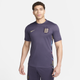 England (Men's Team) 2024/25 Stadium Away Men's Nike Dri-FIT Football Replica Shirt - Purple - Polyester