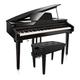 GDP-200 Digital Grand Piano with Stool by Gear4music
