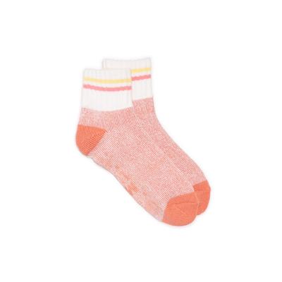 Plus Size Women's Women'S Rib Cuff Lounge Sock by MUK LUKS in Desert Flower (Size ONESZ)