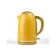 George Yellow Fast Boil Diamond Textured Kettle 1.7L - Yellow