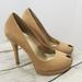 Jessica Simpson Shoes | Jessica Simpson Tan Suede Heels | Color: Cream/Tan | Size: 6