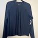 J. Crew Swim | J.Crew Navy Blue Long Sleeve Sun Shirt/ Rash Guard For Upf 50 + Size L | Color: Blue | Size: L