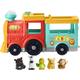 Fisher-Price Little People Big ABC Animal Train, push-along toy vehicle with lights, music and Smart Stages learning content