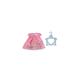 Baby Annabell Pink Dress 709603 - Clothing Items & Accessories for Dolls up to 43cm - Includes Dress and Clothing Hanger - Suitable for Kids from 3+