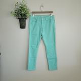 American Eagle Outfitters Jeans | 90s American Eagle Skinny Mint Green Low Rise Jegging Legging Stretch Jeans 6 | Color: Green | Size: 6