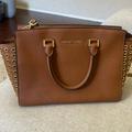 Michael Kors Bags | Michael Kors Bags | Michael Kors Selma Side Hole Satchel | Color: Brown | Size: Os