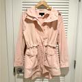 J. Crew Jackets & Coats | J Crew Pink Rain Coat Jacket, Size M | Color: Pink | Size: M